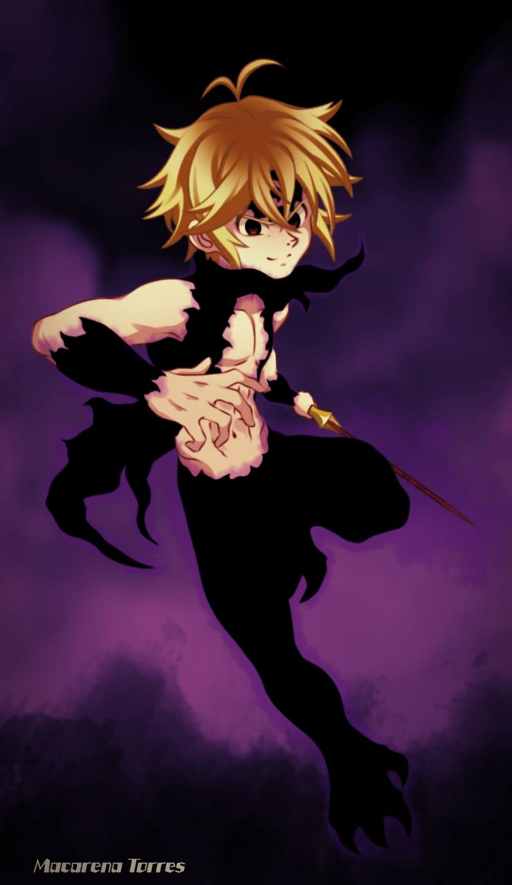 740x1279 Anime. Seven deadly sins anime, Demon king anime, Seven deadly sins