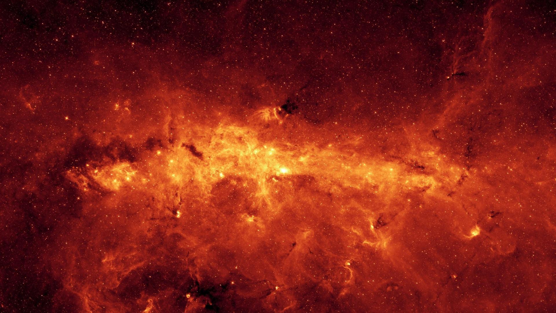 orange outer space hd