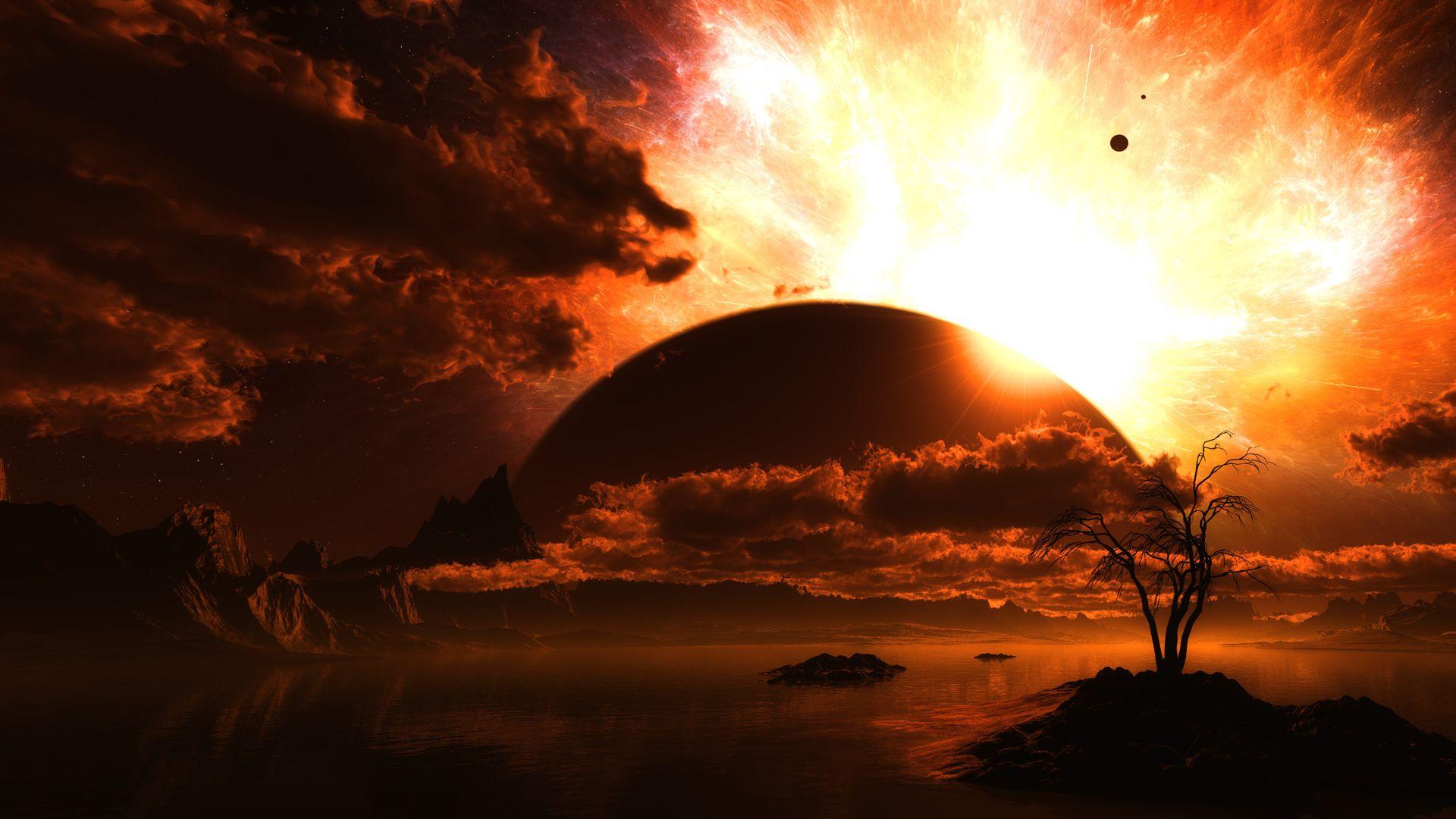 1920X1080 Orange Space Wallpapers Top Free 1920X1080 Orange Space