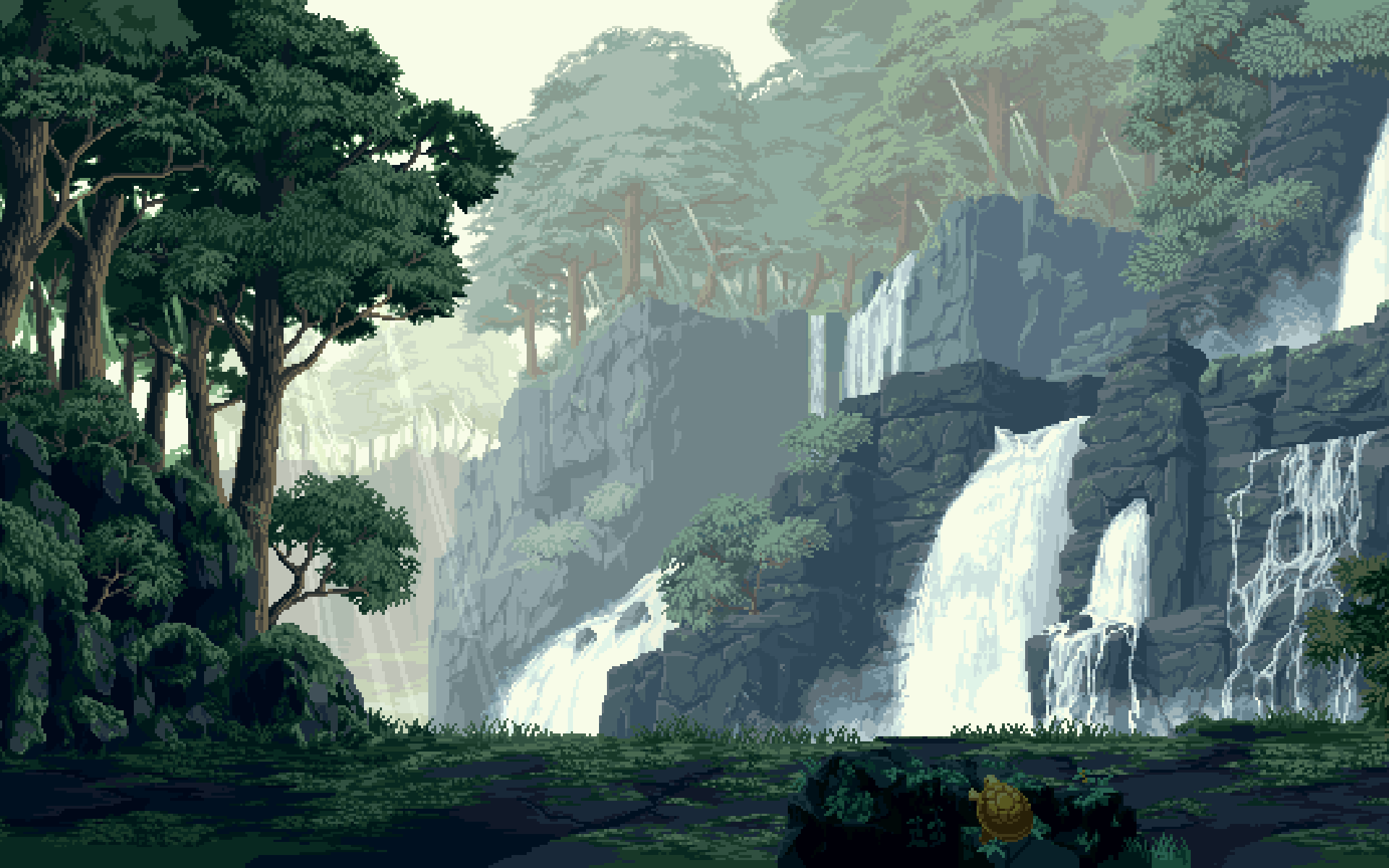 1920x1200 Pixel Art Wallpaper
