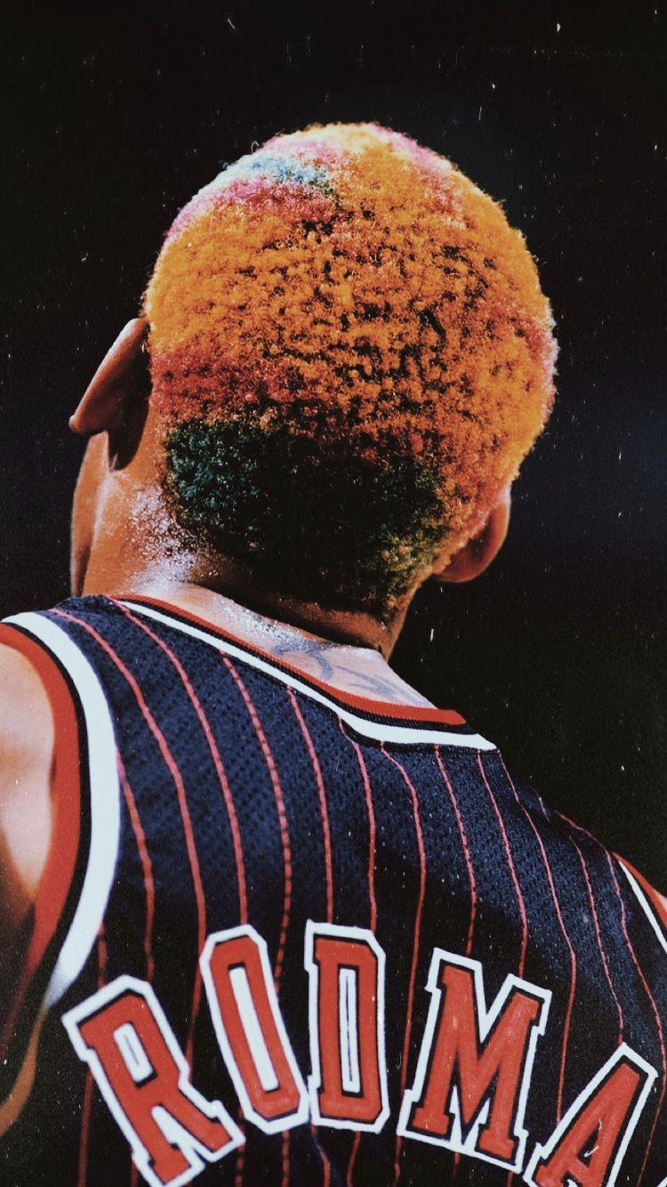 750x1334 Dennis Rodman wallpaper. Dennis rodman, Nba picture, Nba wallpaper