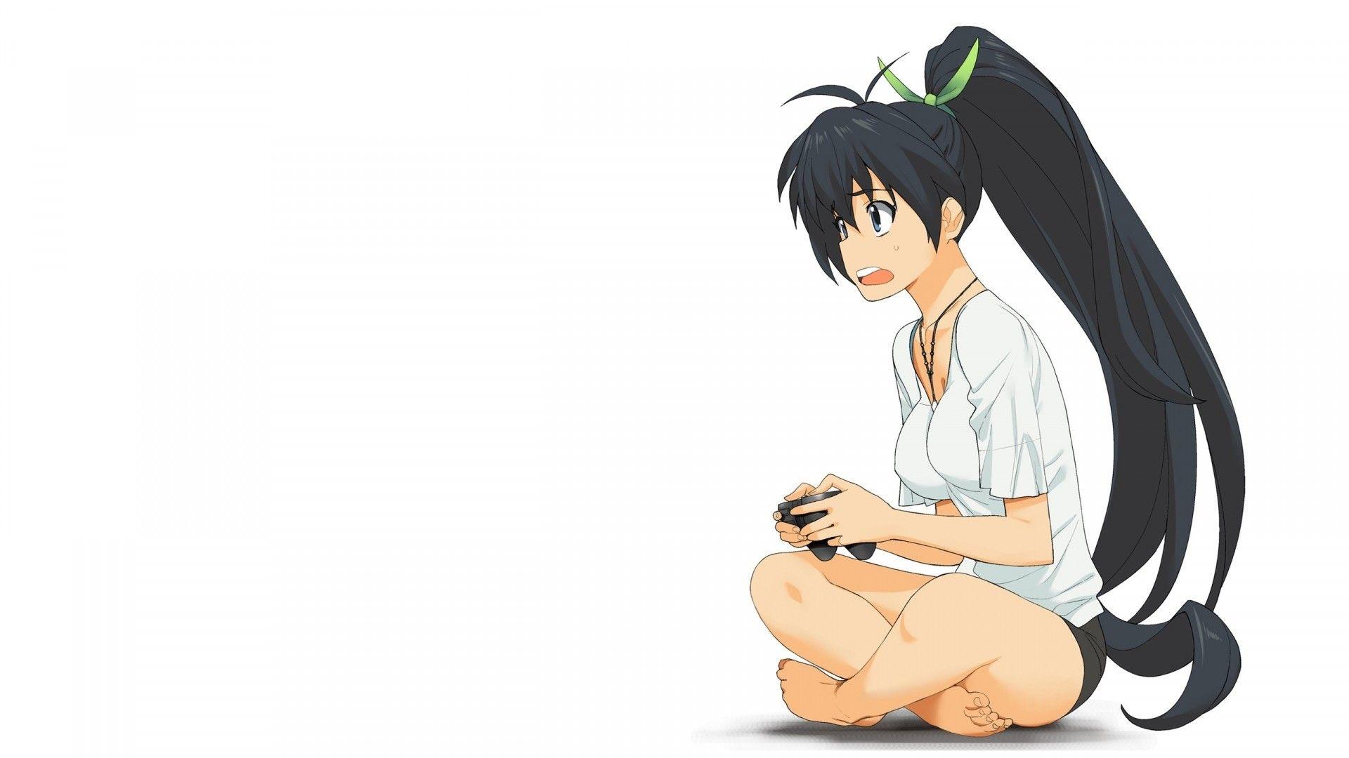1920x1080 Anime Gamer Girl
