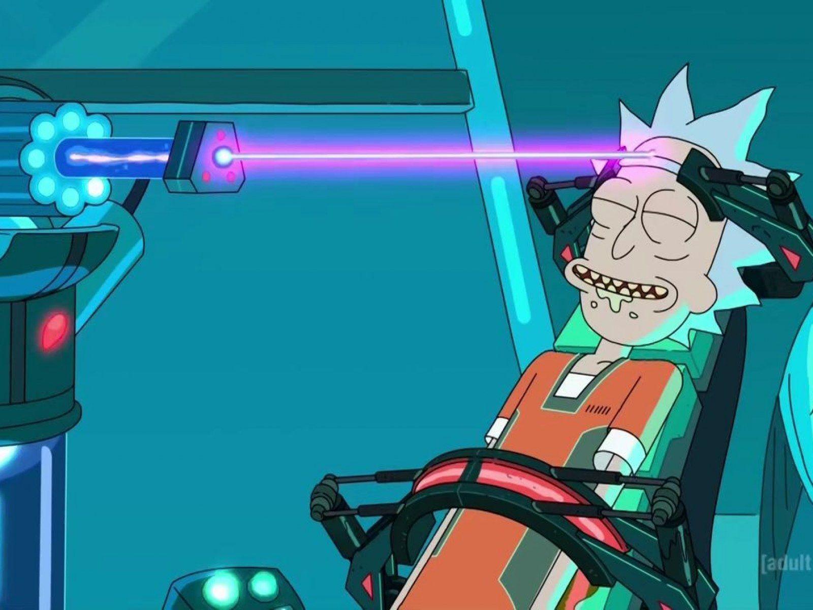 1600x1200 Tiny Rick Wallpaper