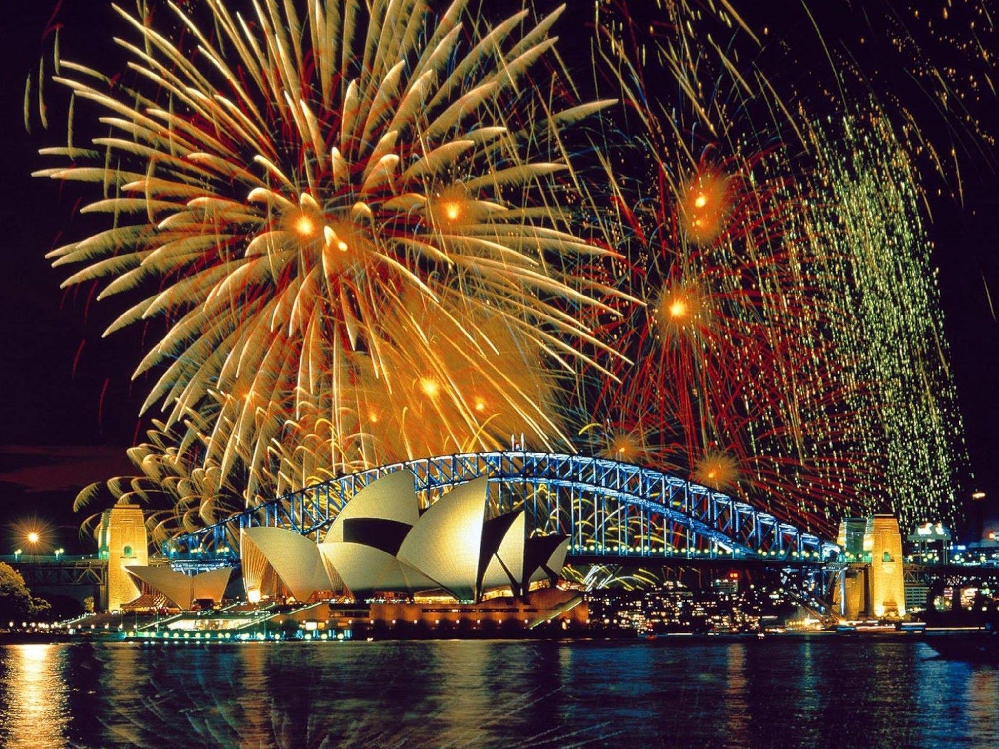 2048x1536 Sydney New Years Eve Fireworks Wallpaper