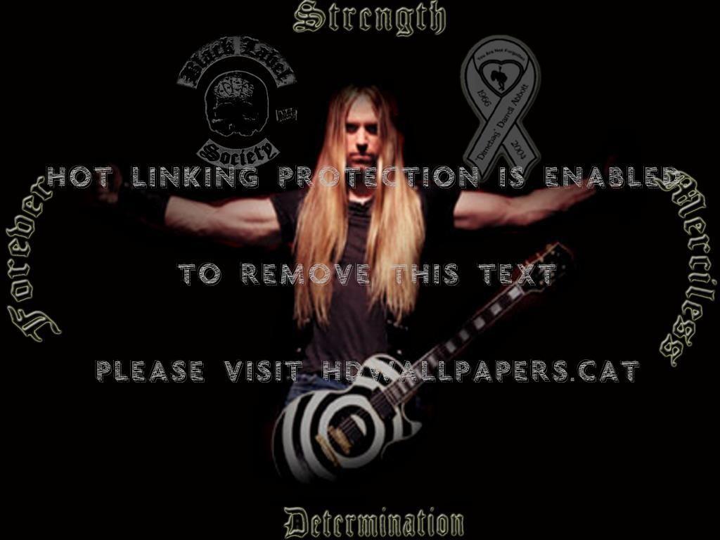1024x768 zakk wylde metal black label society music