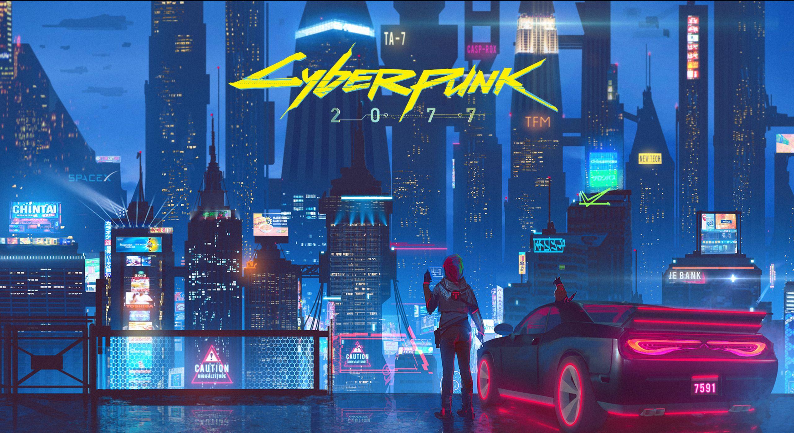 2560x1397 Cyberpunk Wallpaper 4k Pc
