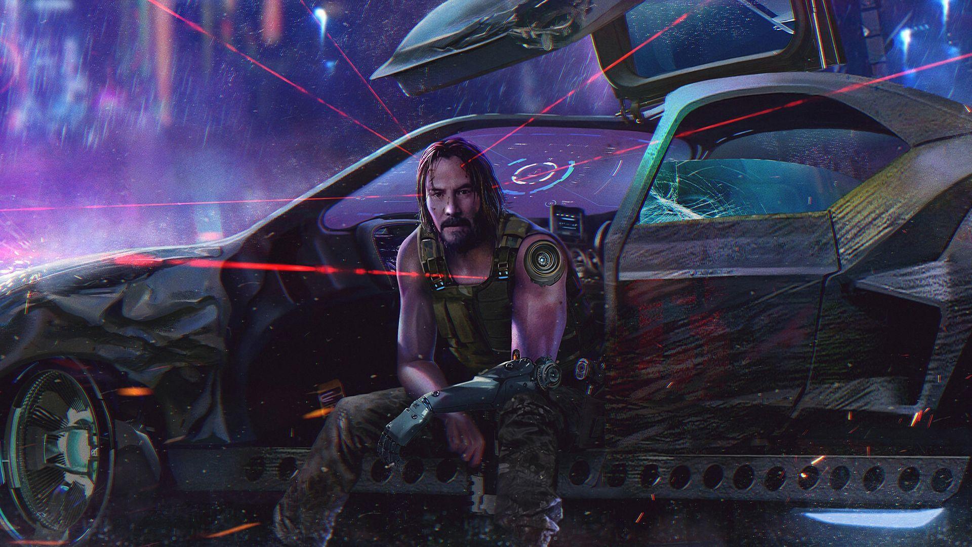 1920x1080 Desktop wallpaper cyberpunk keanu reeves, video game, HD image, picture, background, 786903