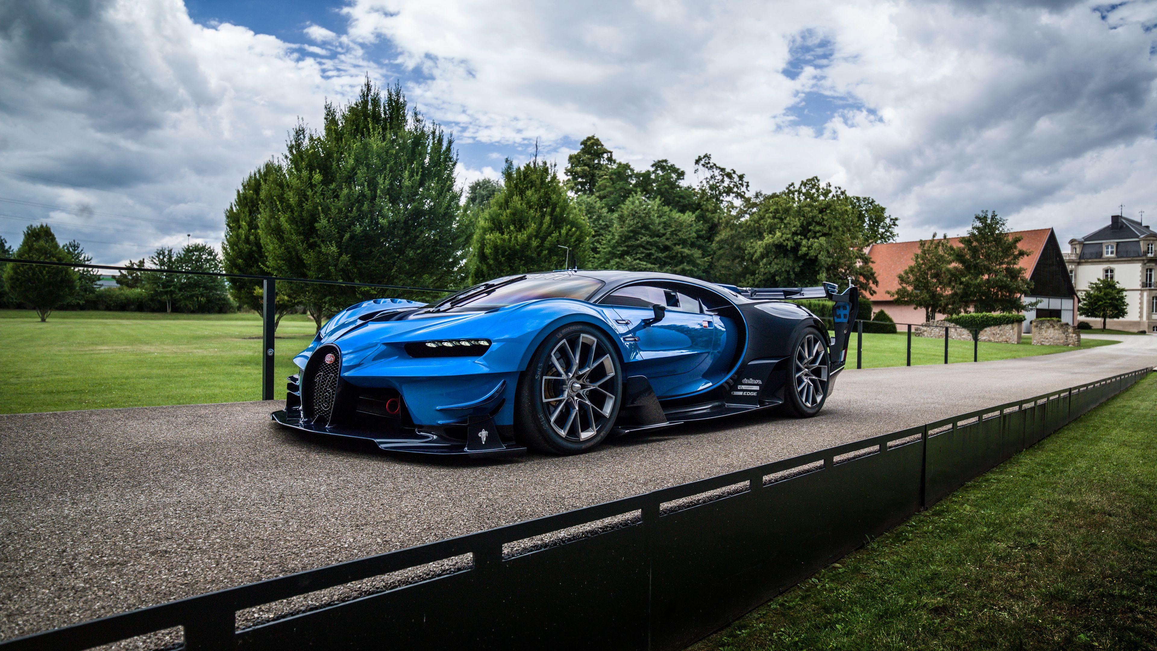3840x2160 Bugatti Chiron Vision Gran Turismo Wallpaper. HD Car Wallpaper