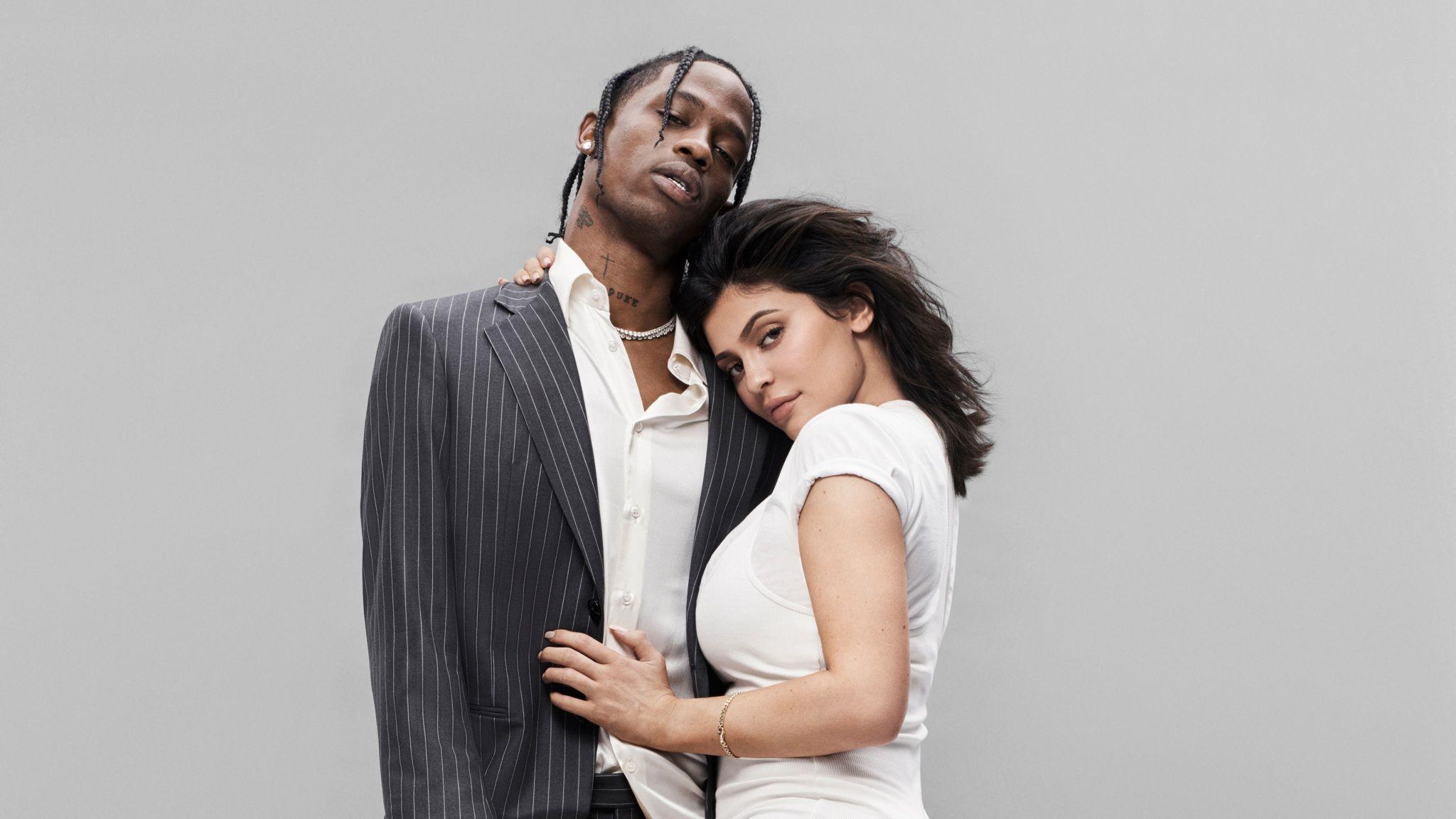 2048x1152 Wallpaper 4k Travis Scott Kylie Jenner GQ August 2019 4k Wallpaper, Celebrities Wallpaper, Girls Wallpaper, Hd Wallpaper, Kylie Jenner Wallpaper, Model Wallpaper, Travis Scott Wallpaper