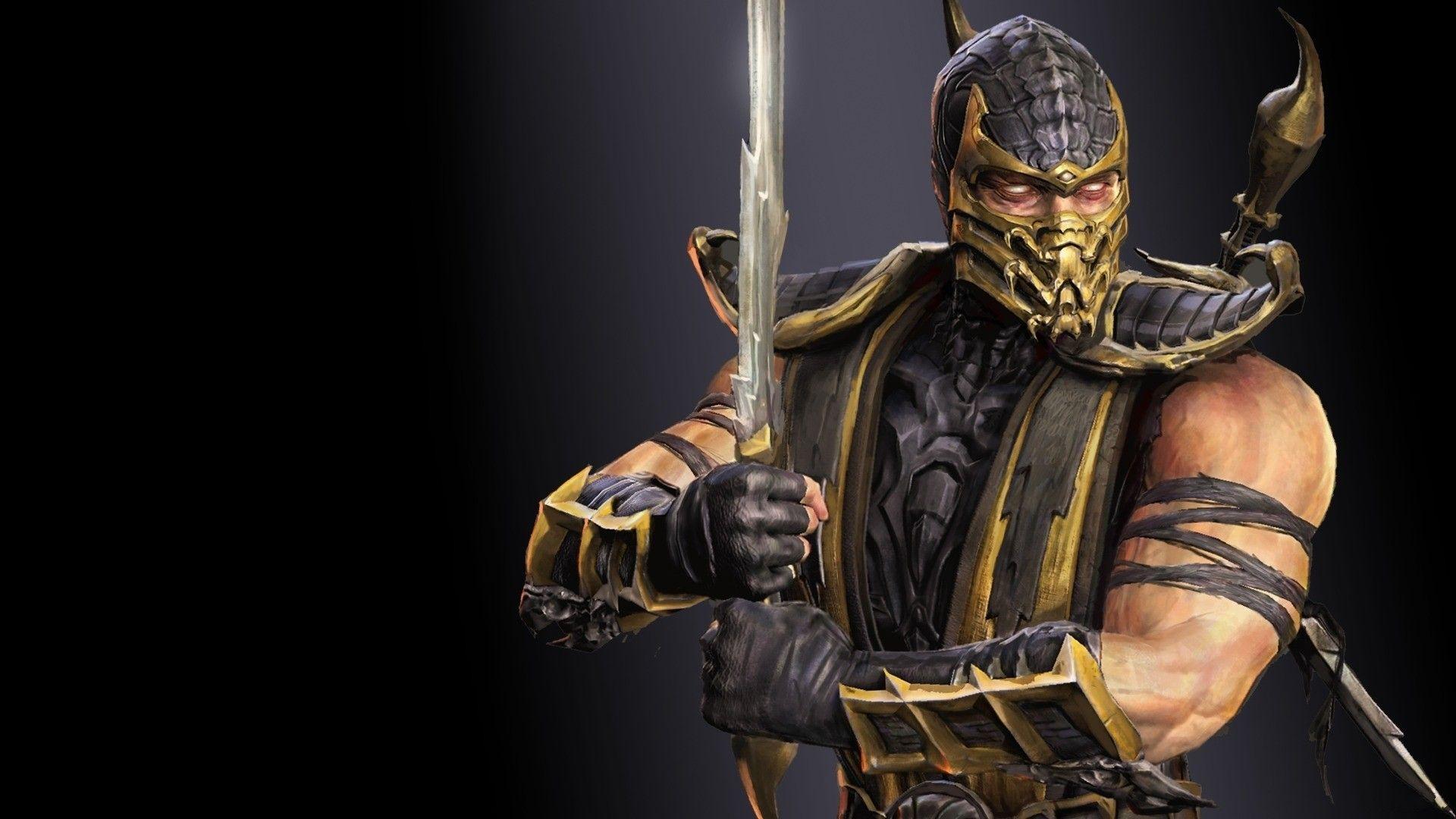 1920x1080 Scorpion Mortal Kombat Wallpaper