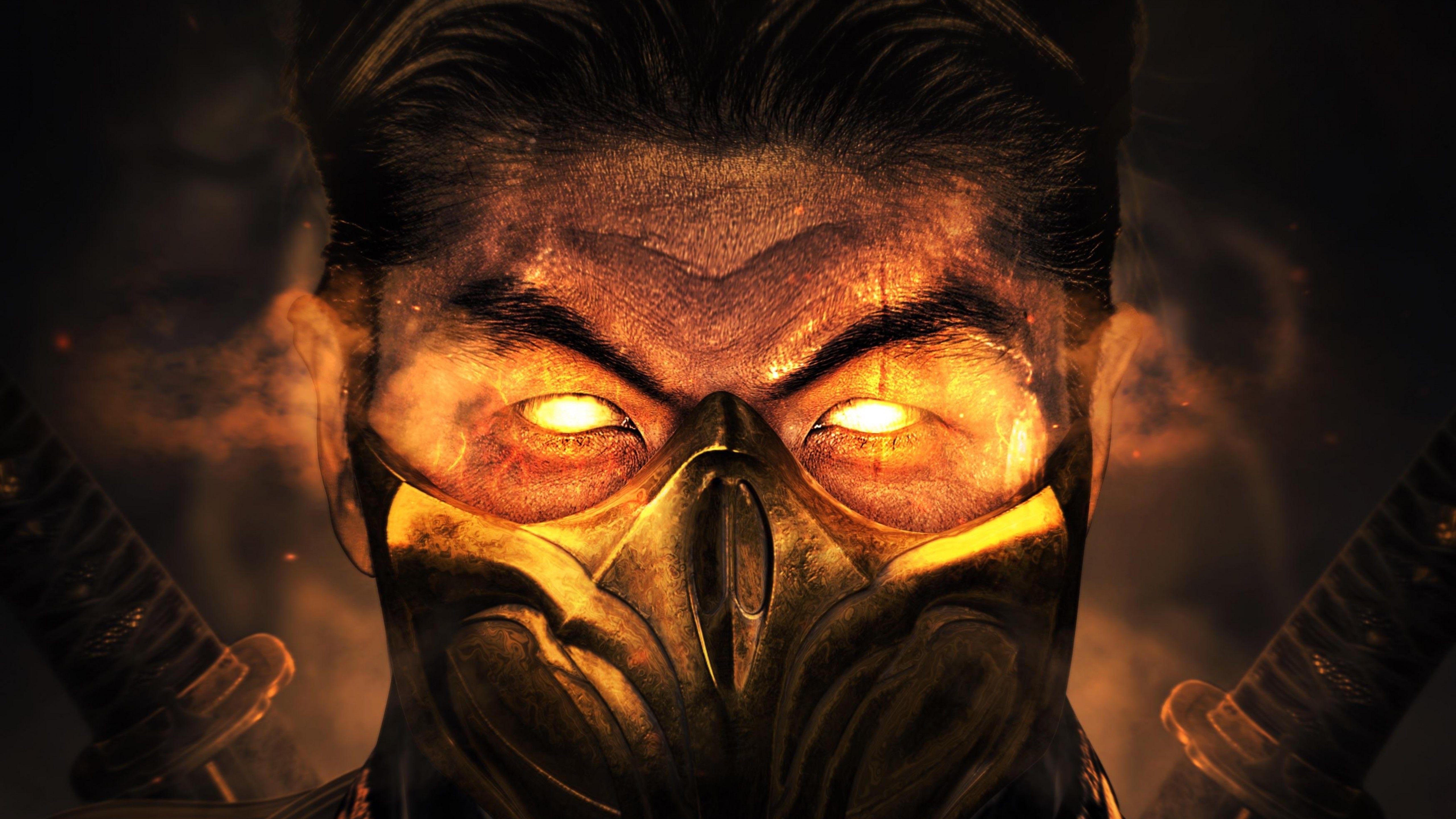 5120x2880 Mortal Kombat 11 4K Wallpaper, Scorpion, Games