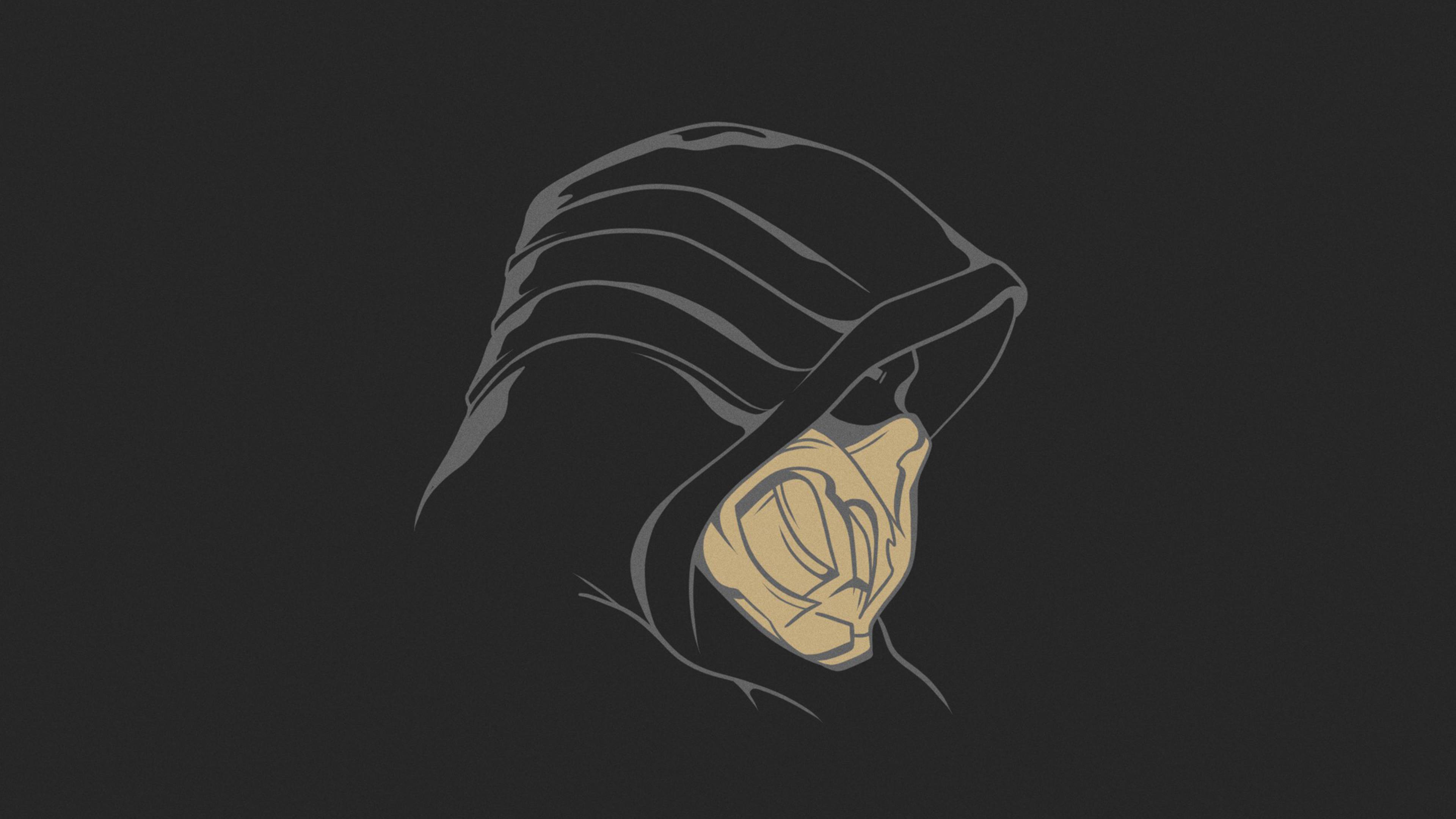 3840x2160 Scorpion Mortal Kombat 4K .