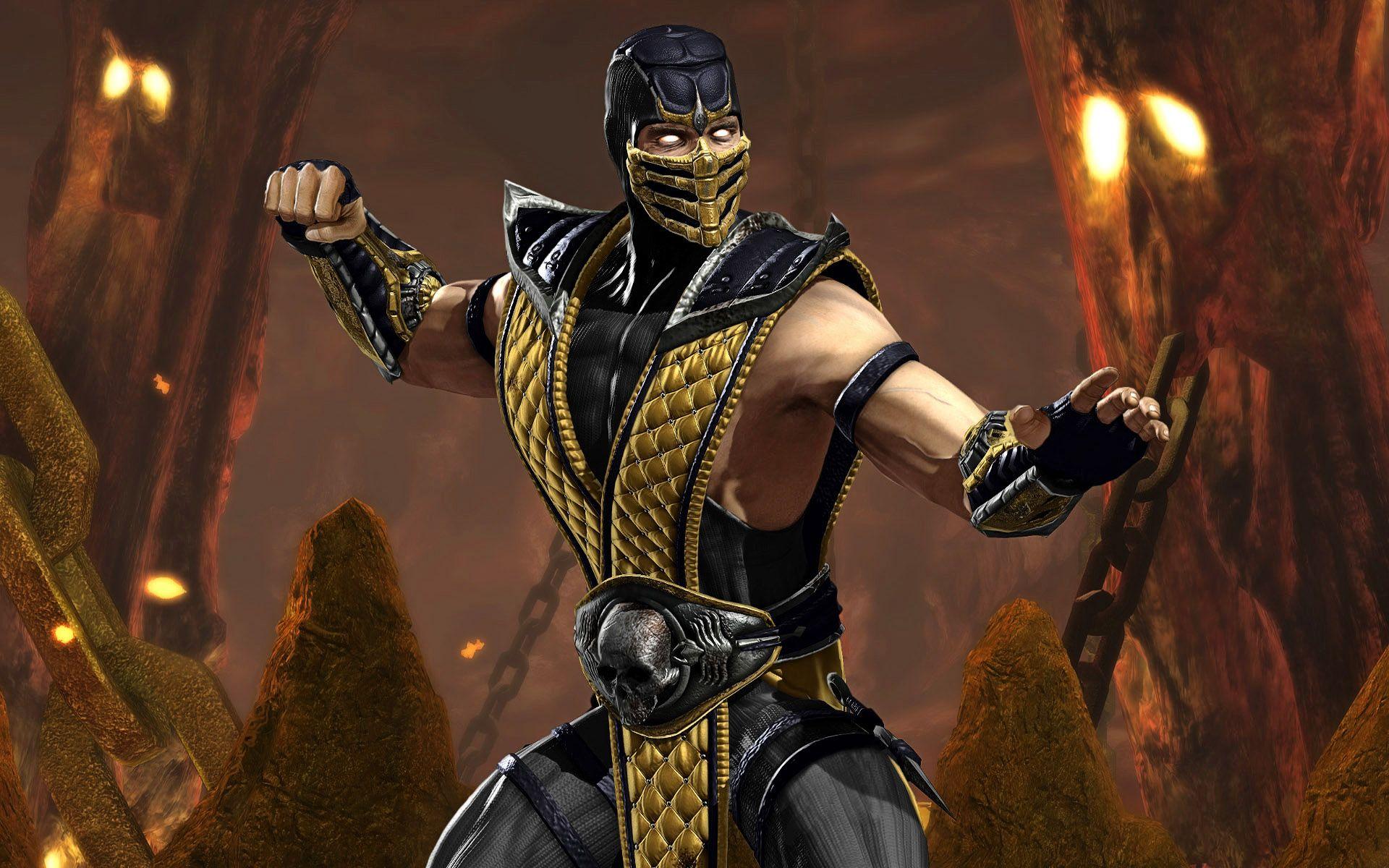 1920x1200 Mortal Kombat Wallpaper Scorpion