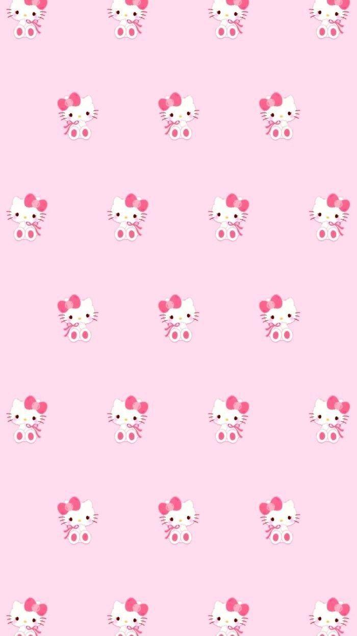 Cute Pink Hello Kitty Wallpapers - Top Free Cute Pink Hello Kitty ...