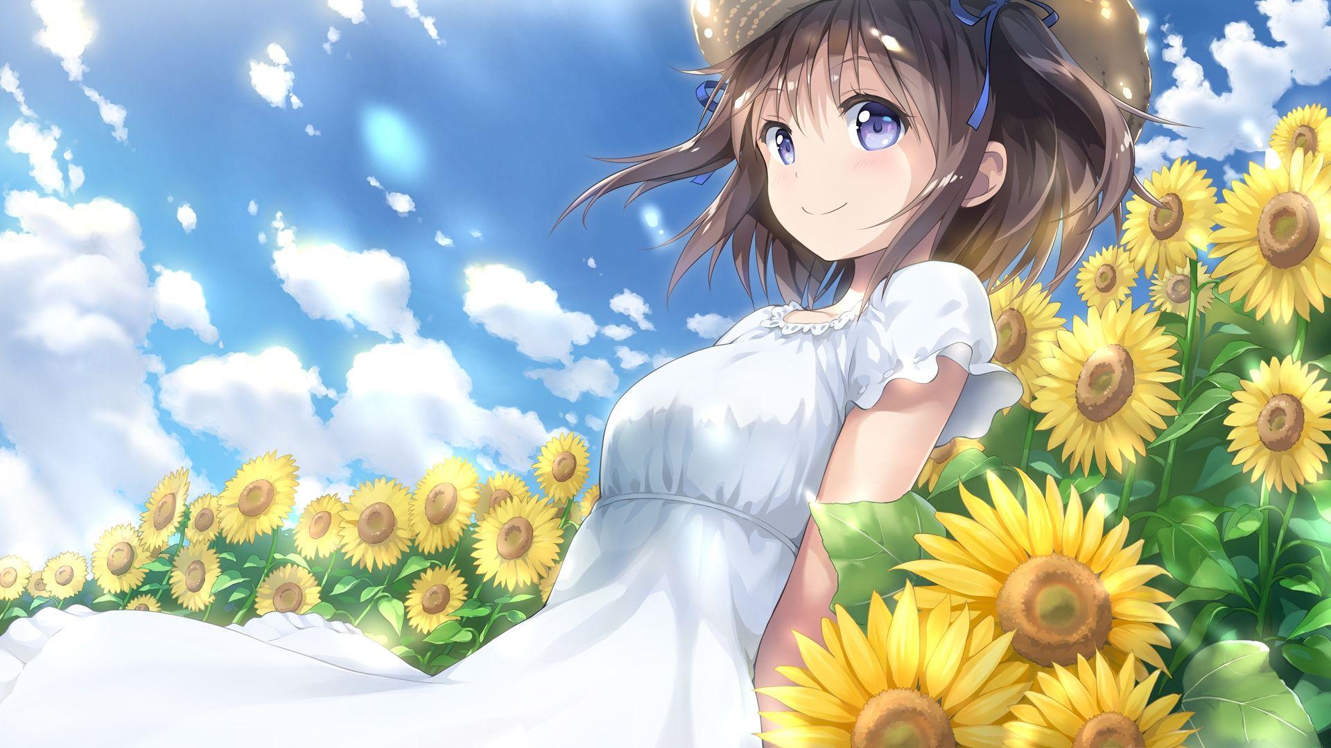 Summer Anime Girl Wallpapers - Top Free Summer Anime Girl Backgrounds