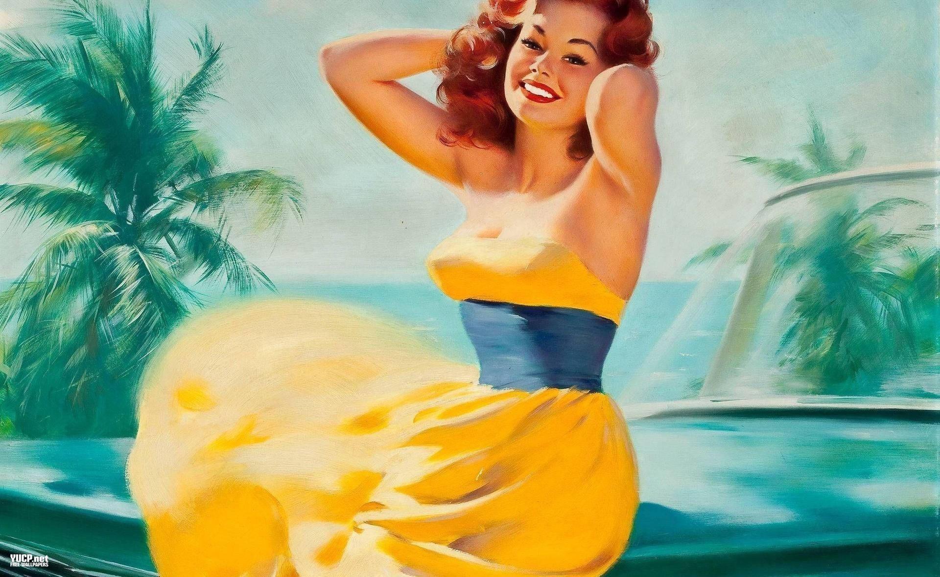 Vintage Pin Up Wallpapers - Top Free