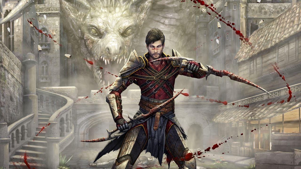 1280x720 Wallpaper dragon age, killer, dragon, art hd, picture, image