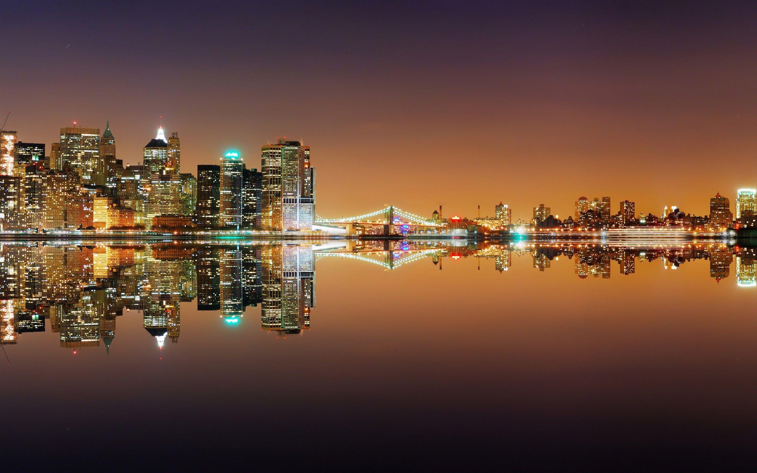 2560x1600 New York City Lights -