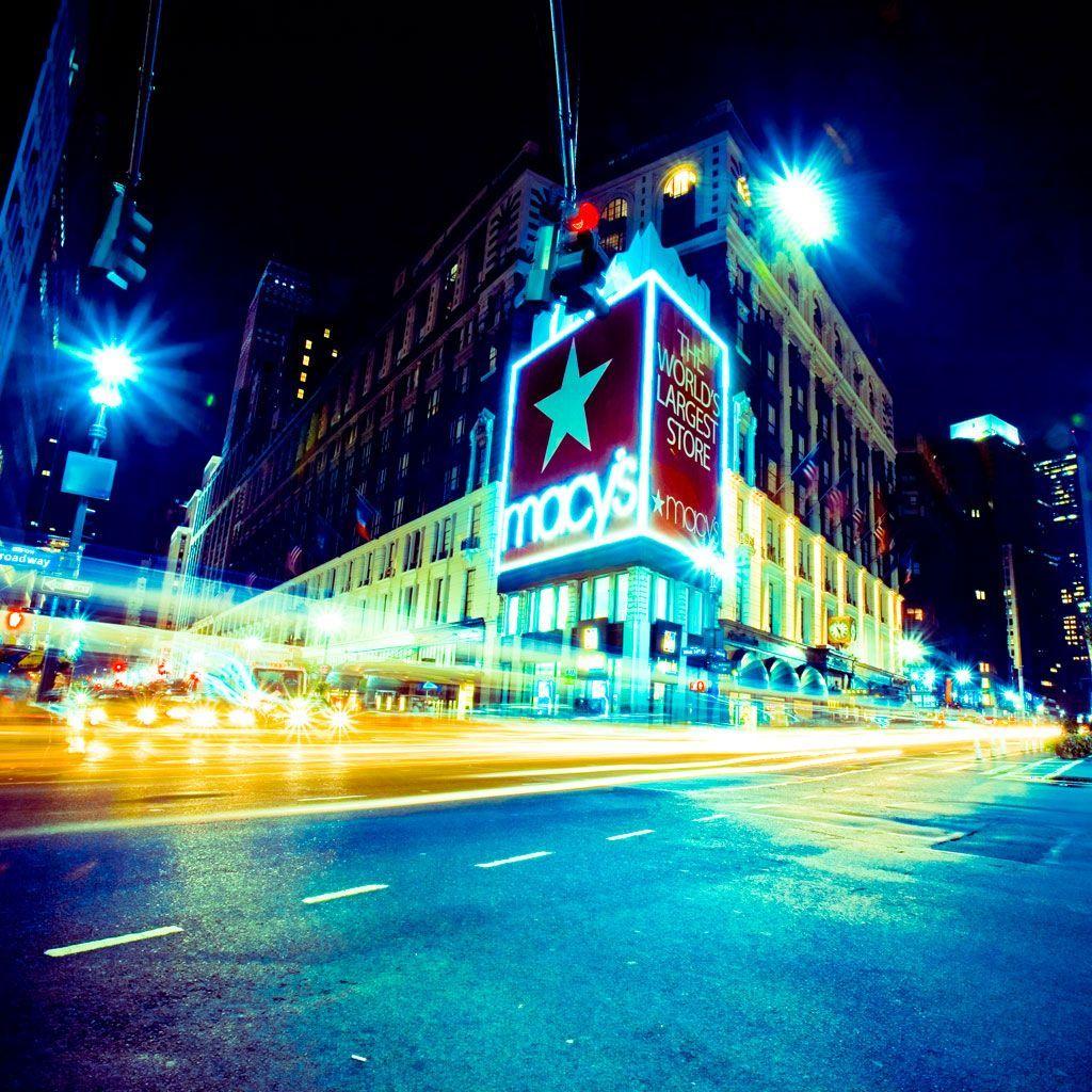 1024x1024 lights. New York City Lights by Jens Karlsson iPad wallpaper. New york vacation, City view hotel, City