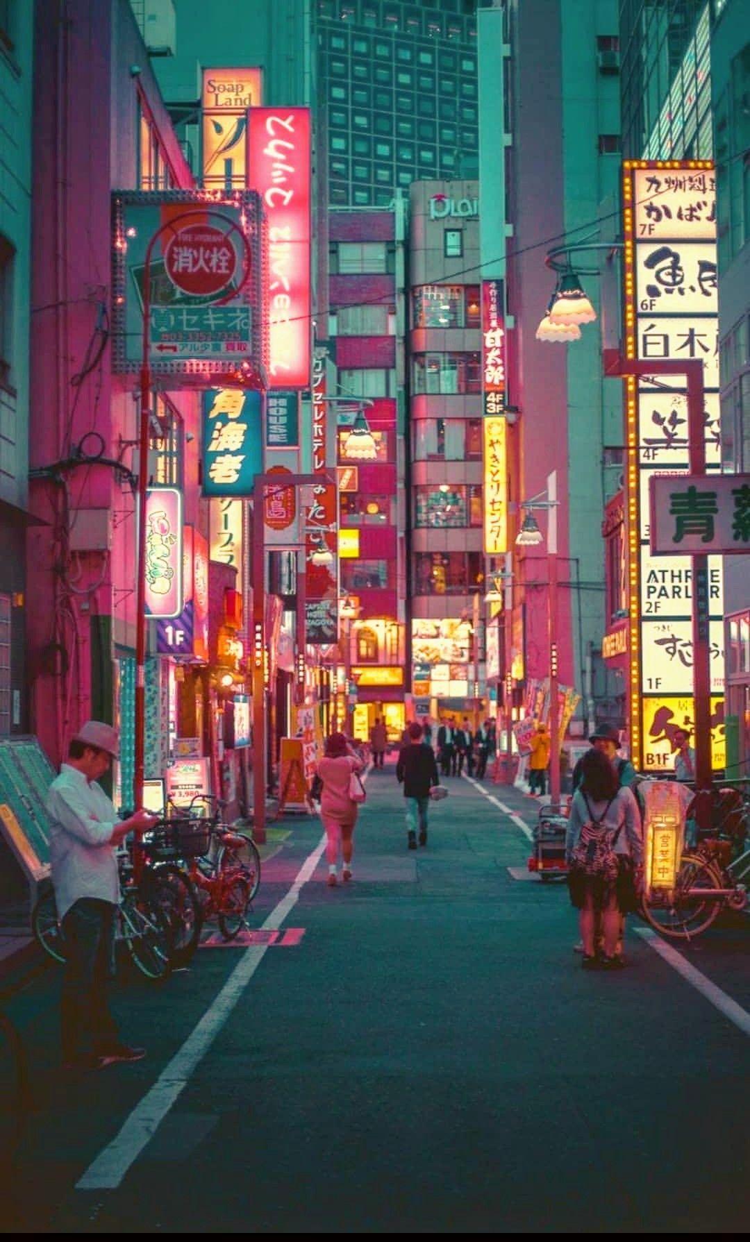 Japan Nightlife Wallpapers - Top Free Japan Nightlife Backgrounds ...