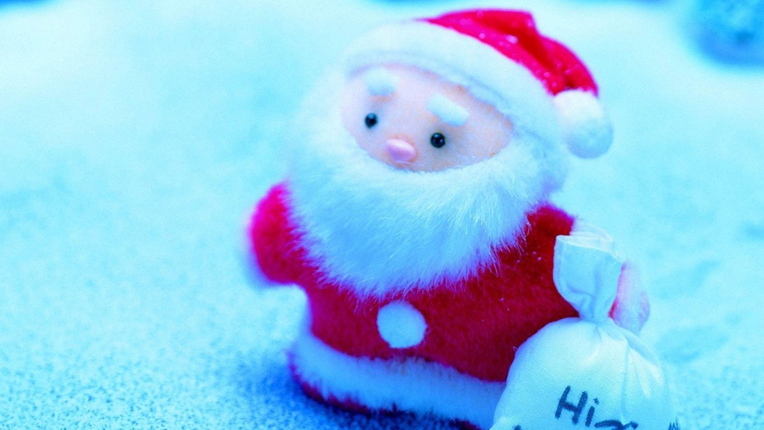 2560x1440 Cute Santa Claus 02 Wallpaper HD, HD Desktop Background