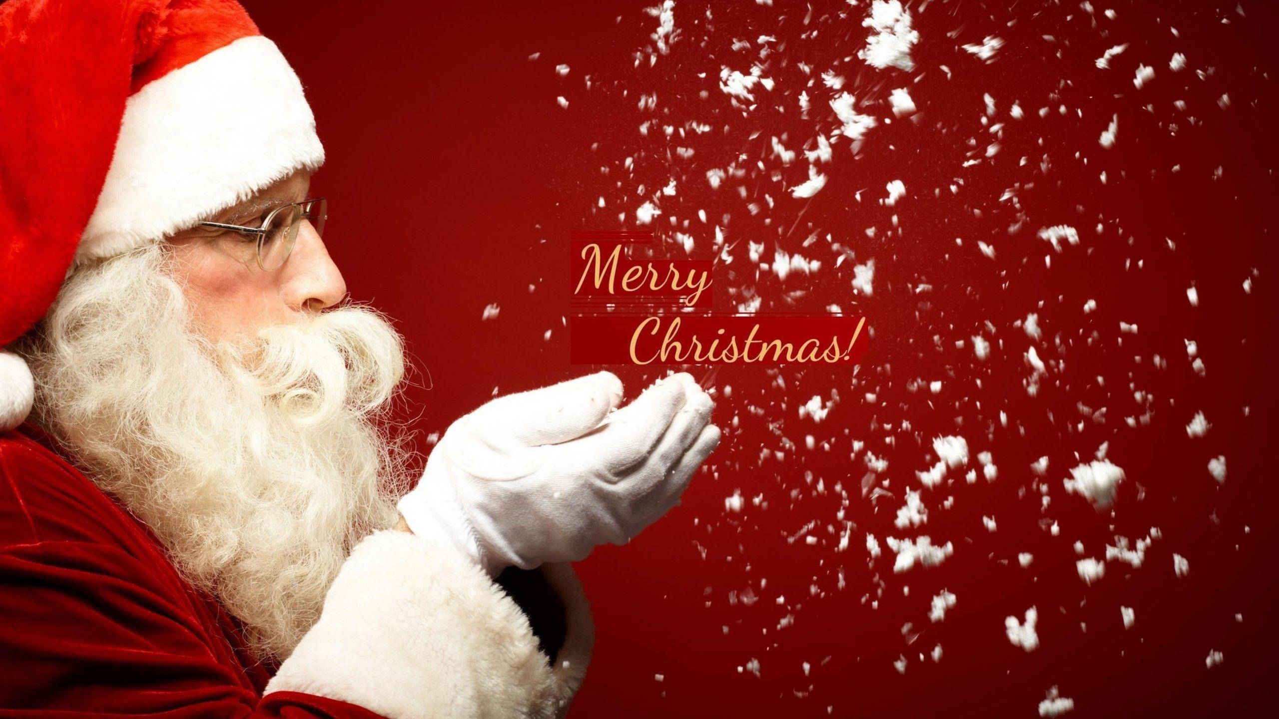 2560x1440 Santa Claus Desktop Wallpaper 48054