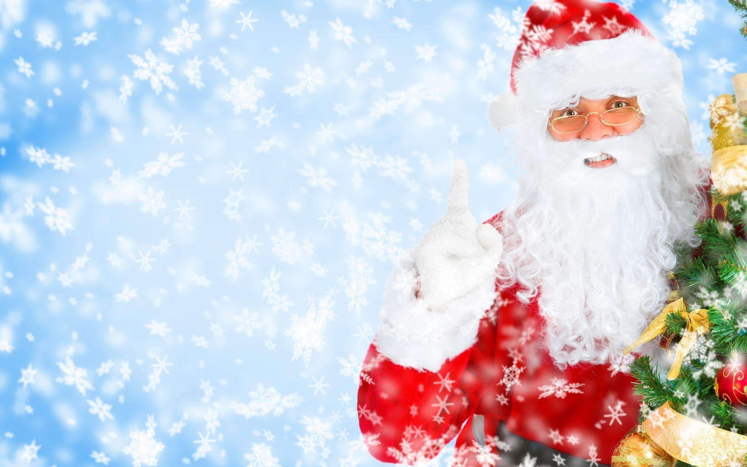 2560x1600 Santa Claus Wallpaper