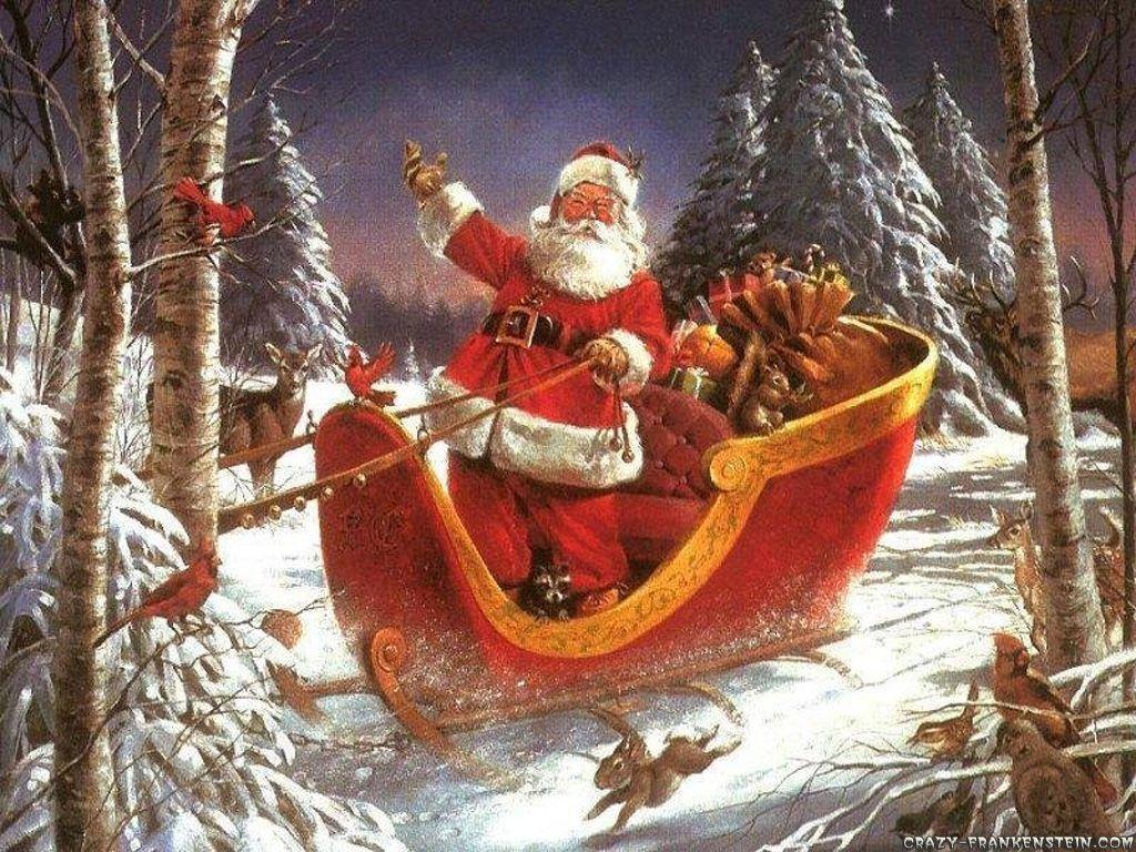 1024x768 Funny Wallpaper Hd Wallpaper Desktop Wallpaper: Santa Claus Wallpaper