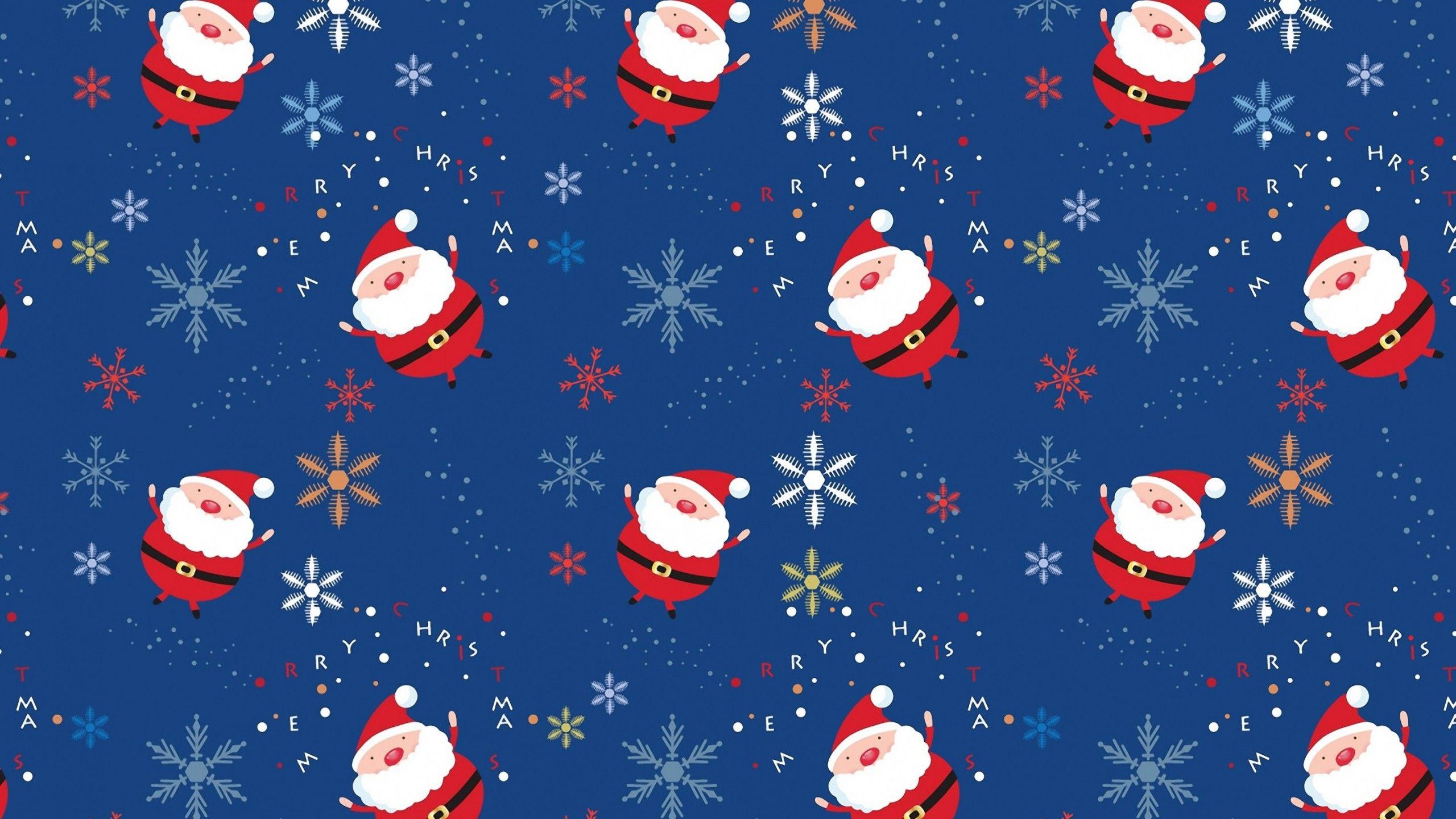 2560x1440 Santa Claus HD Desktop Wallpaper 48056