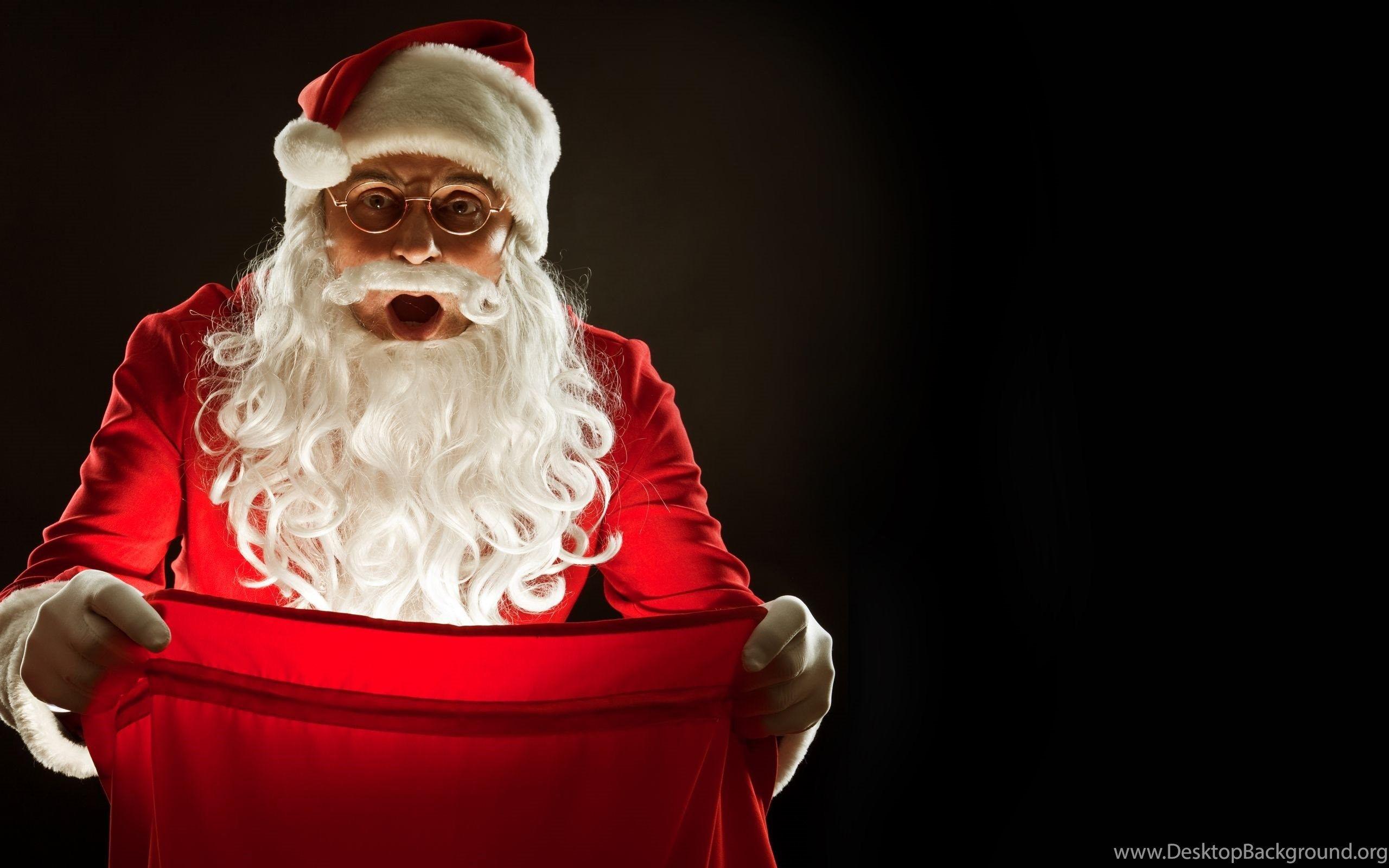 2560x1600 Merry Christmas Santa Claus Desktop HD Desktop Background