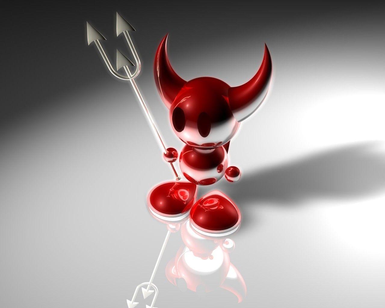 1280x1024 3D devil Wallpaperx1024