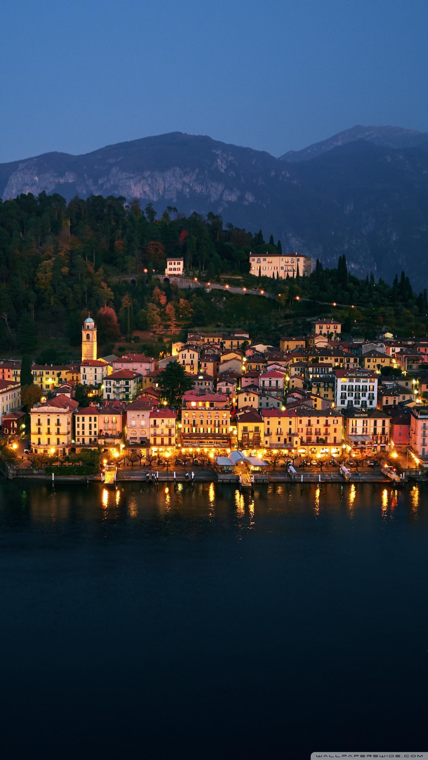 1440x2560 Lake Como Mobile 4k Wallpaper