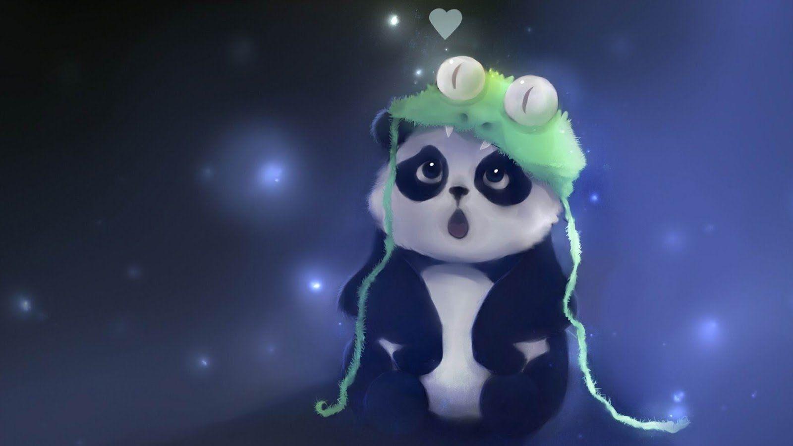 1600x900 Cute Pandas Wallpaper