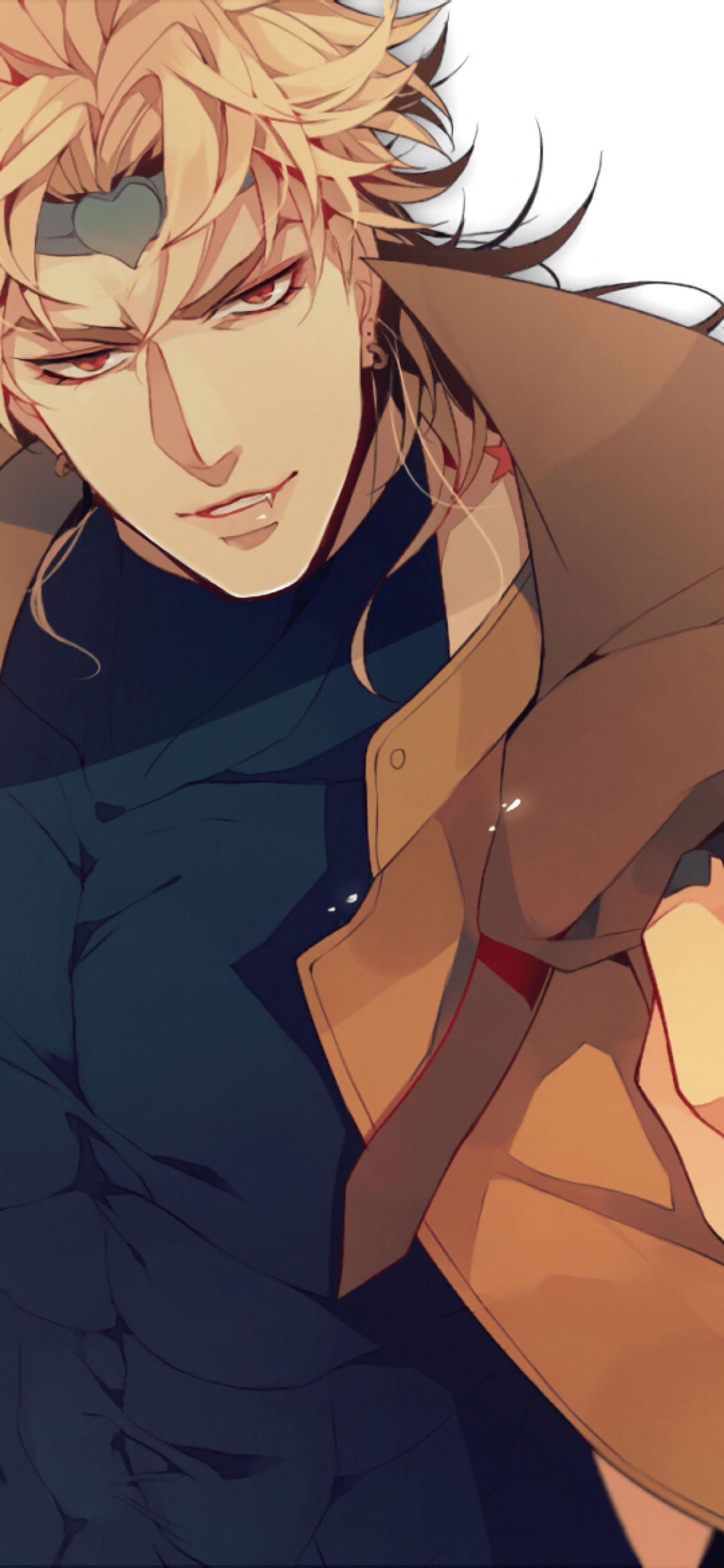 1125x2436 Jojo No Kimyou Na Bouken, Dio Brando, Blonde, Coat Brando Wallpaper Android