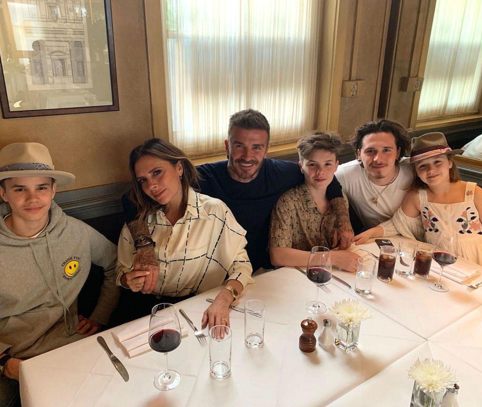 1600x1351 David, Victoria Beckham's Family Album: Their Best Pics With Kids