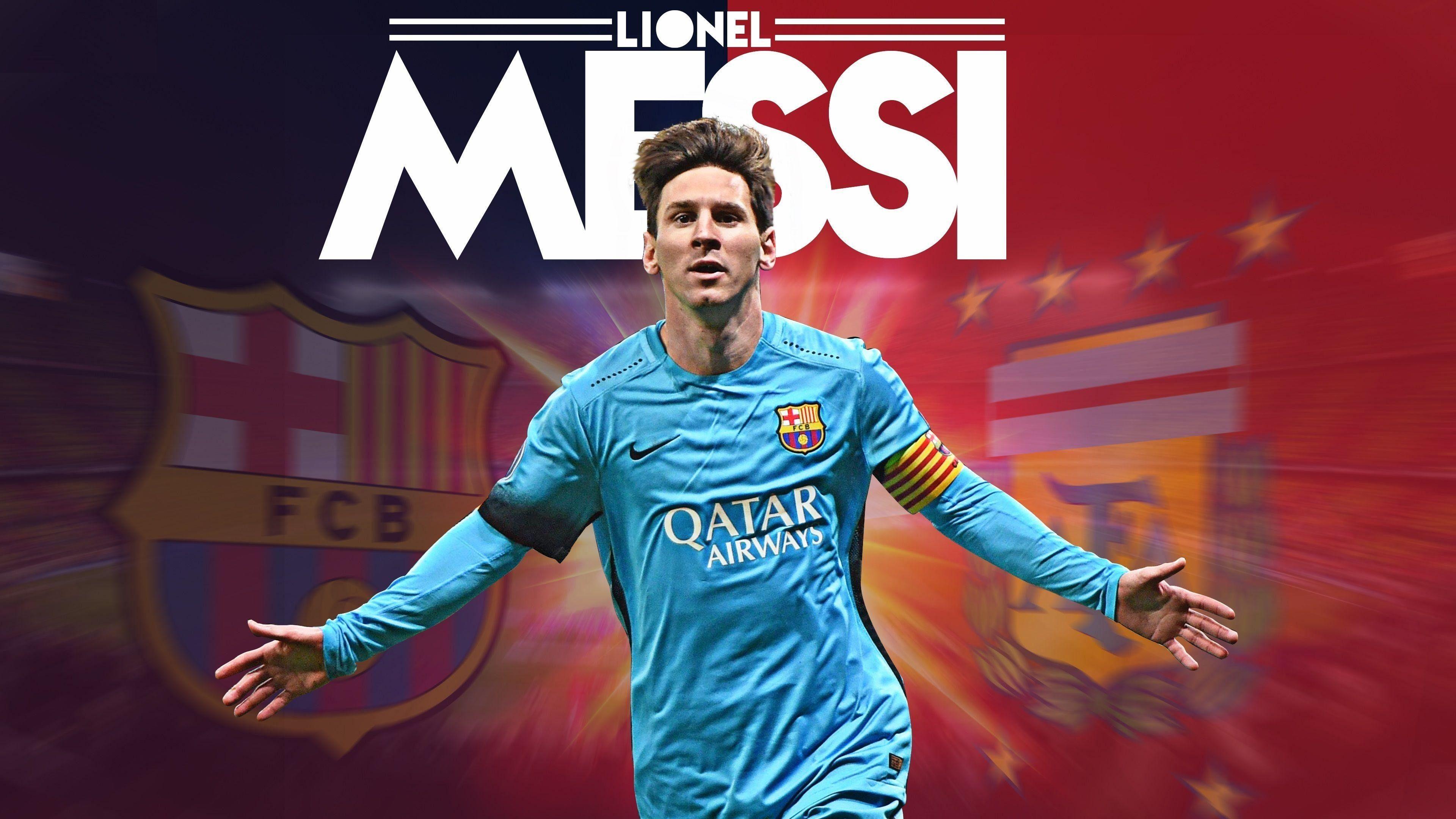 3840x2160 Hình nền Lionel Messi FCB HD 4K Tải xuống - Hình nền 4K độ phân giải cao