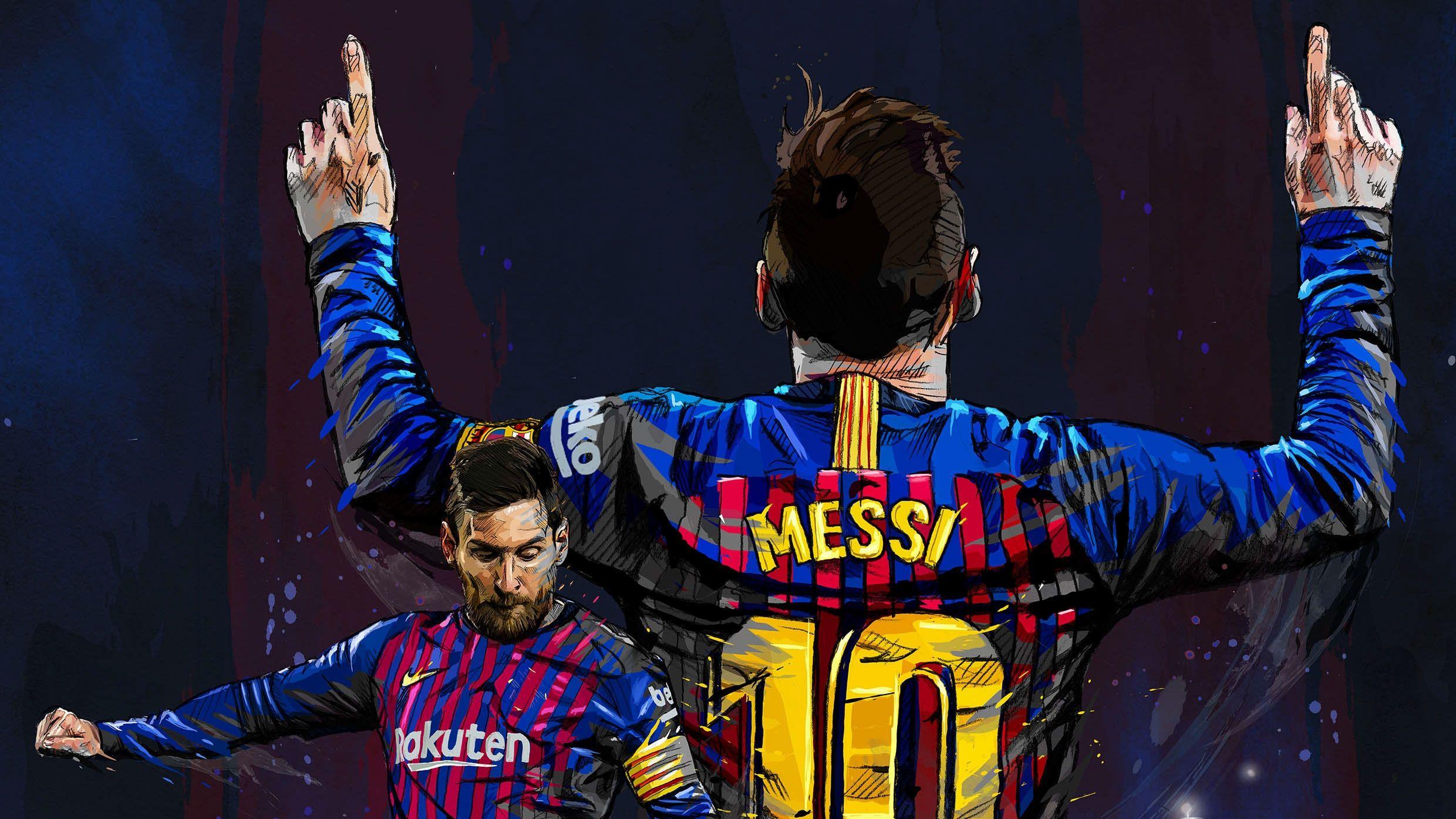 2480x1395 Lionel Messi Hình nền & Nền HD