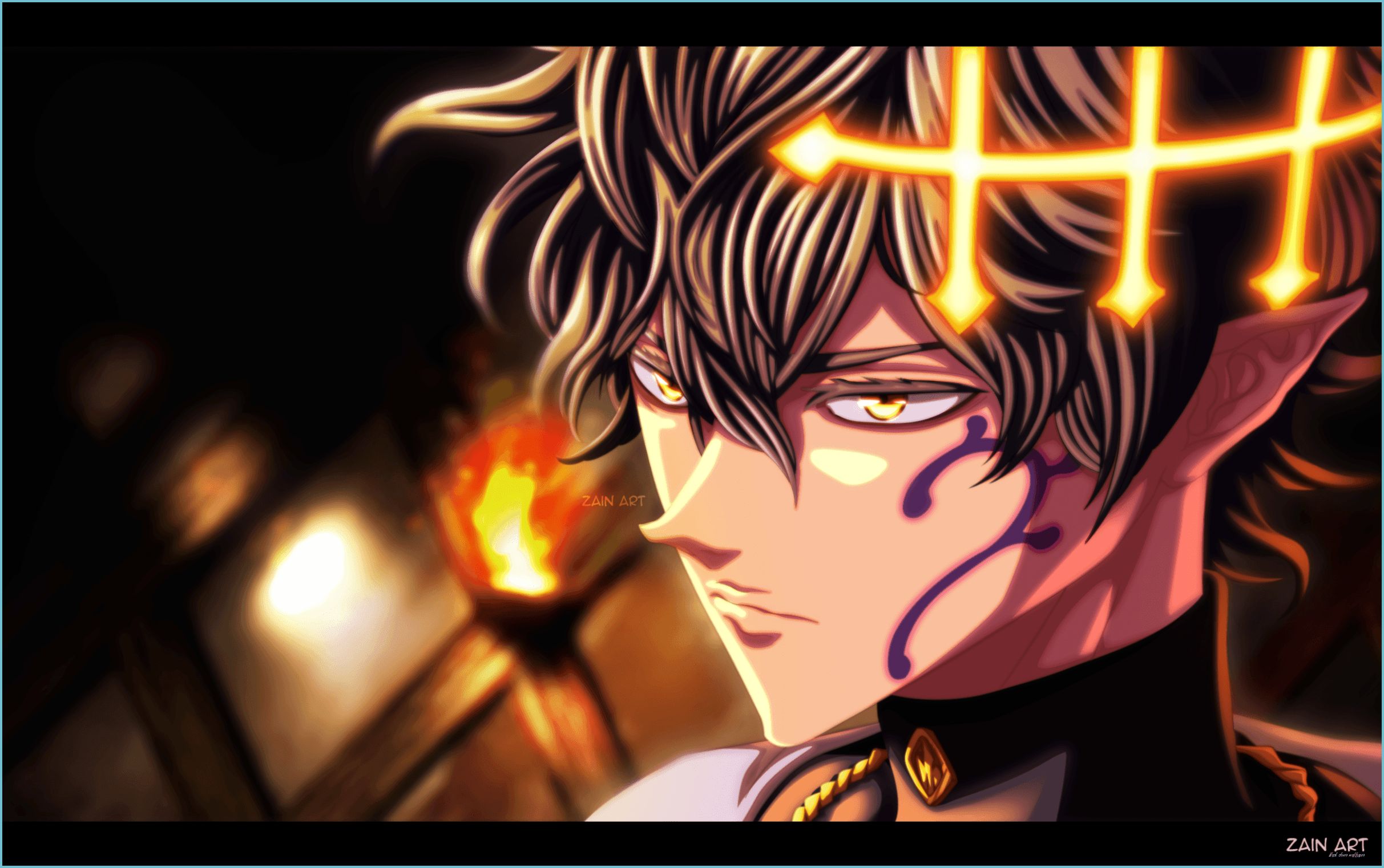 2425x1522 Yuno Black Clover Wallpaper clover wallpaper