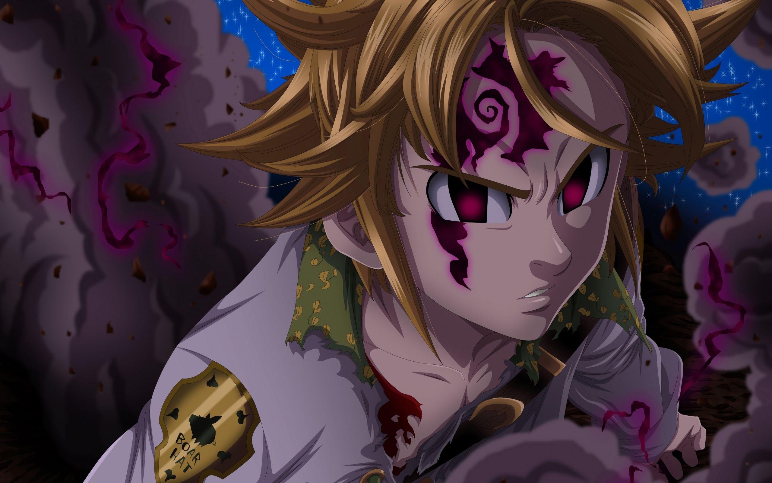 2560x1600 Wallpaper Of Meliodas, Anime, Demon, The Seven Deadly Deadly Sins Meliodas Demon Form
