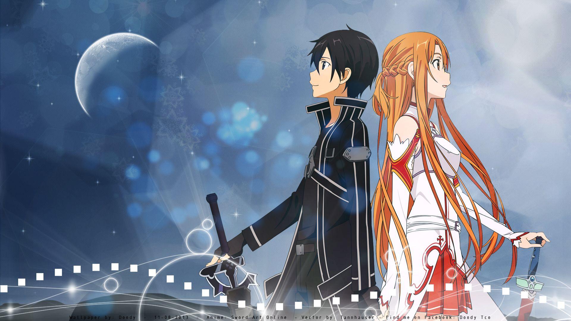1920x1080 Cute Sword Art Online Asuna Wallpaper