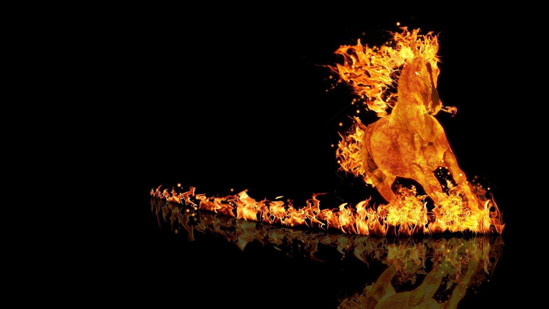 1920x1080 Fire Background for Desktop