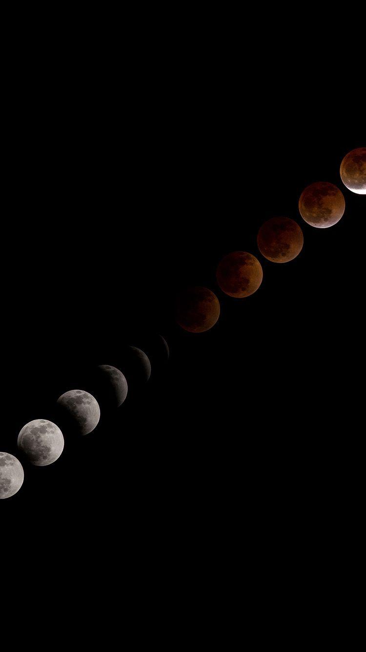 750x1334 Moon Phases Wallpaper