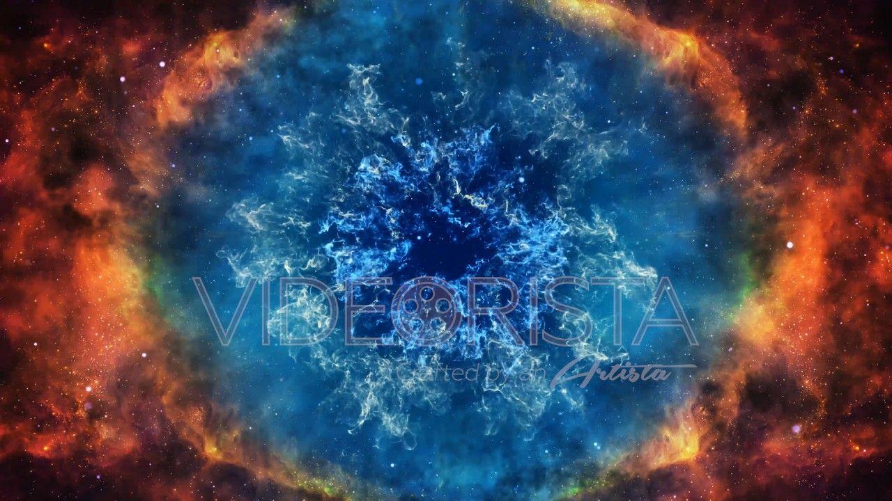 1280x720 Explosion in the universe. Creation of stars