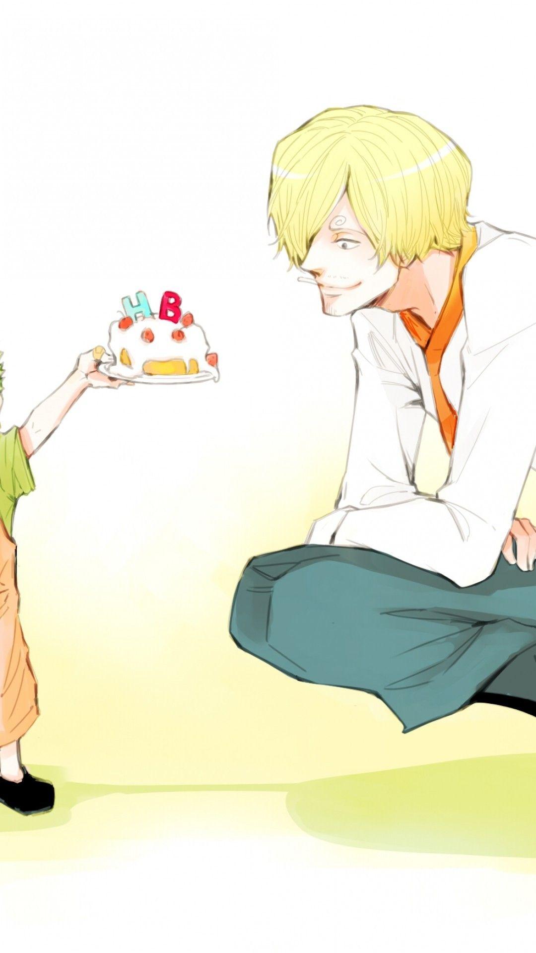 1080x1920 Sanji, Roronoa Zoro, One Piece HD Wallpaper