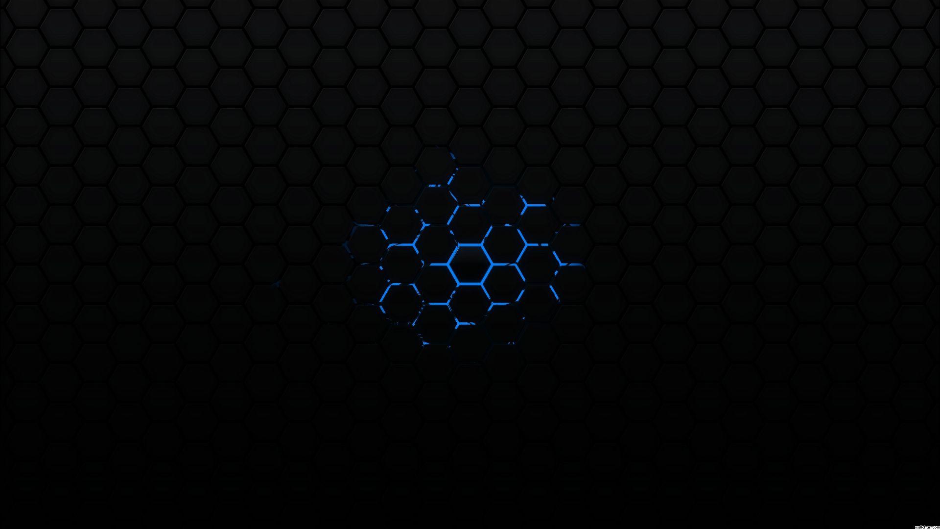 1920x1080 Metallic Honeycomb Pattern Wallpaper 1920x1080