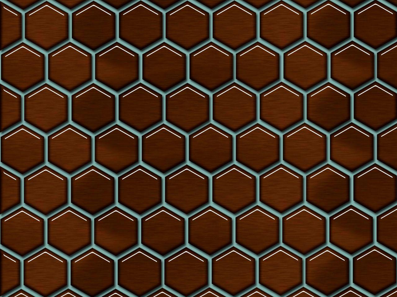 1280x960 Wallpaper Honeycomb, Cells, Texture, Pattern, Geometric