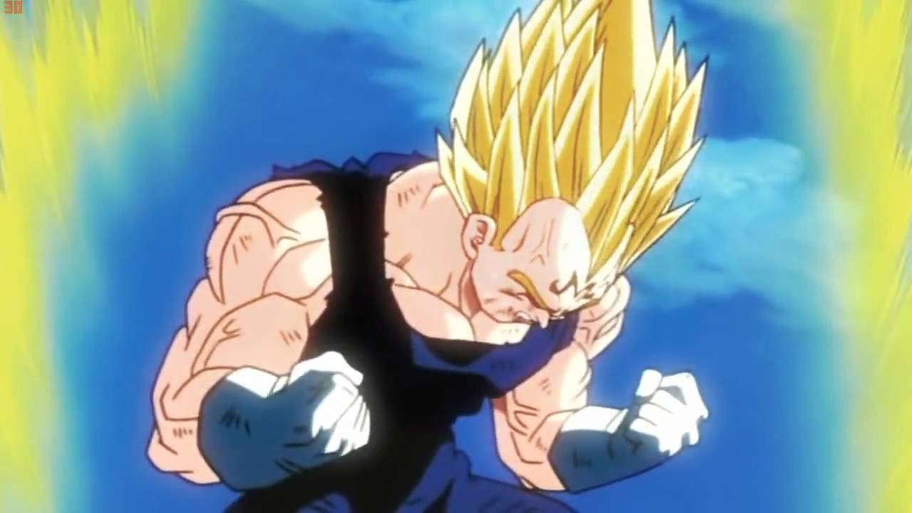 1280x720 Dragonball Z Remastered HD - (Best Scenes) Goku vs. Majin Vegeta Awesome Talk between both