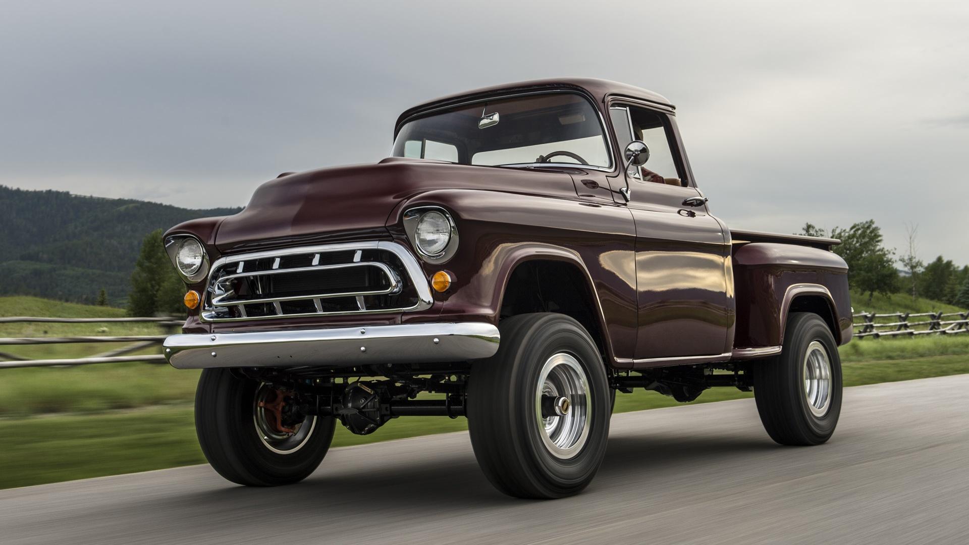 1920x1080 Legacy Classic Trucks returns with 1950s Chevy NAPCO 4x4