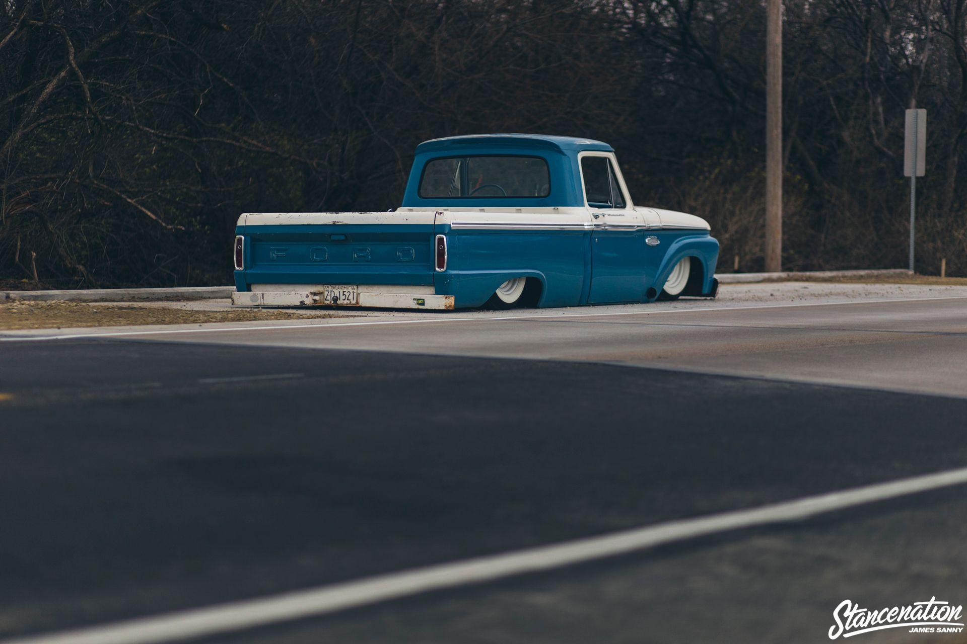 1920x1280 StanceNation Car Vehicle Pickup Trucks Ford Ford F 100 Classic Car Wallpaper:1920x1280