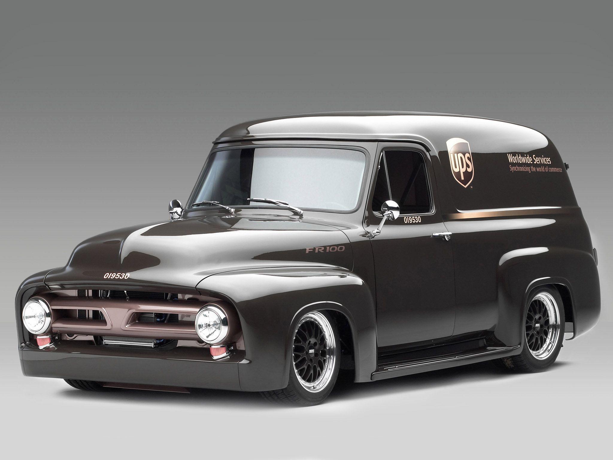 2048x1536 Ford FR100 Panel Truck Concept hot rod rods retro wallpaperx1536